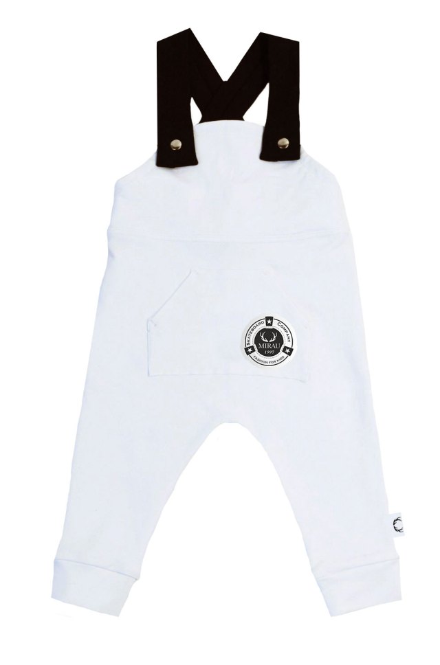 Baby nohavice s prednými kapsami