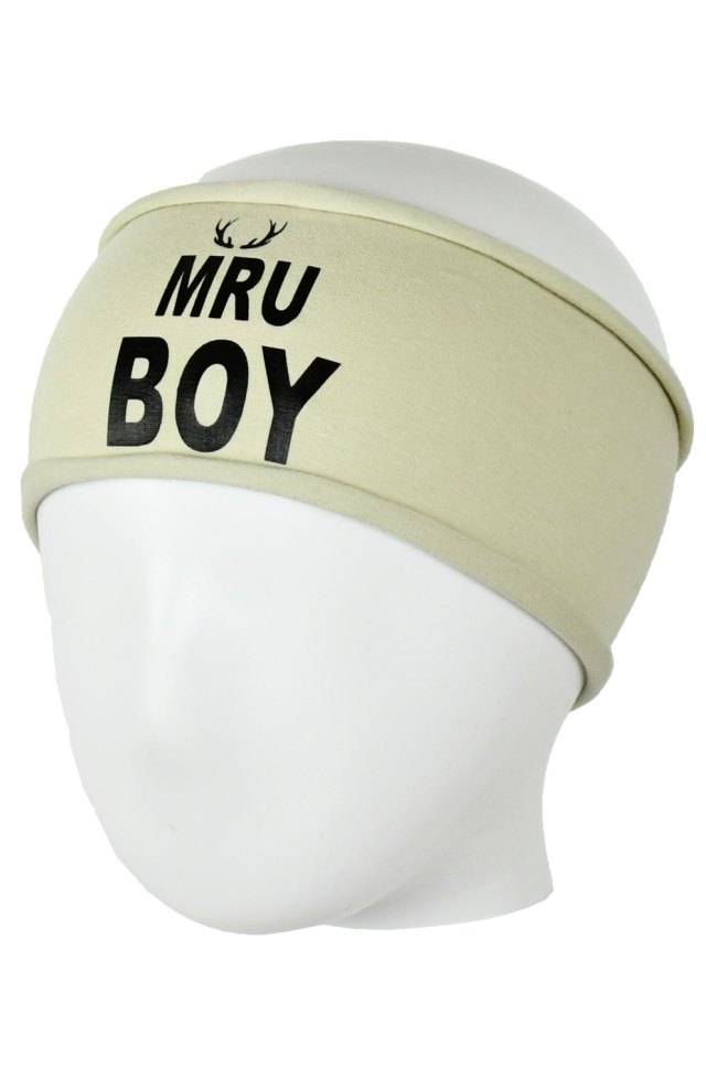 Čelenka chlapčenská s bielym nápisom - MIRAU