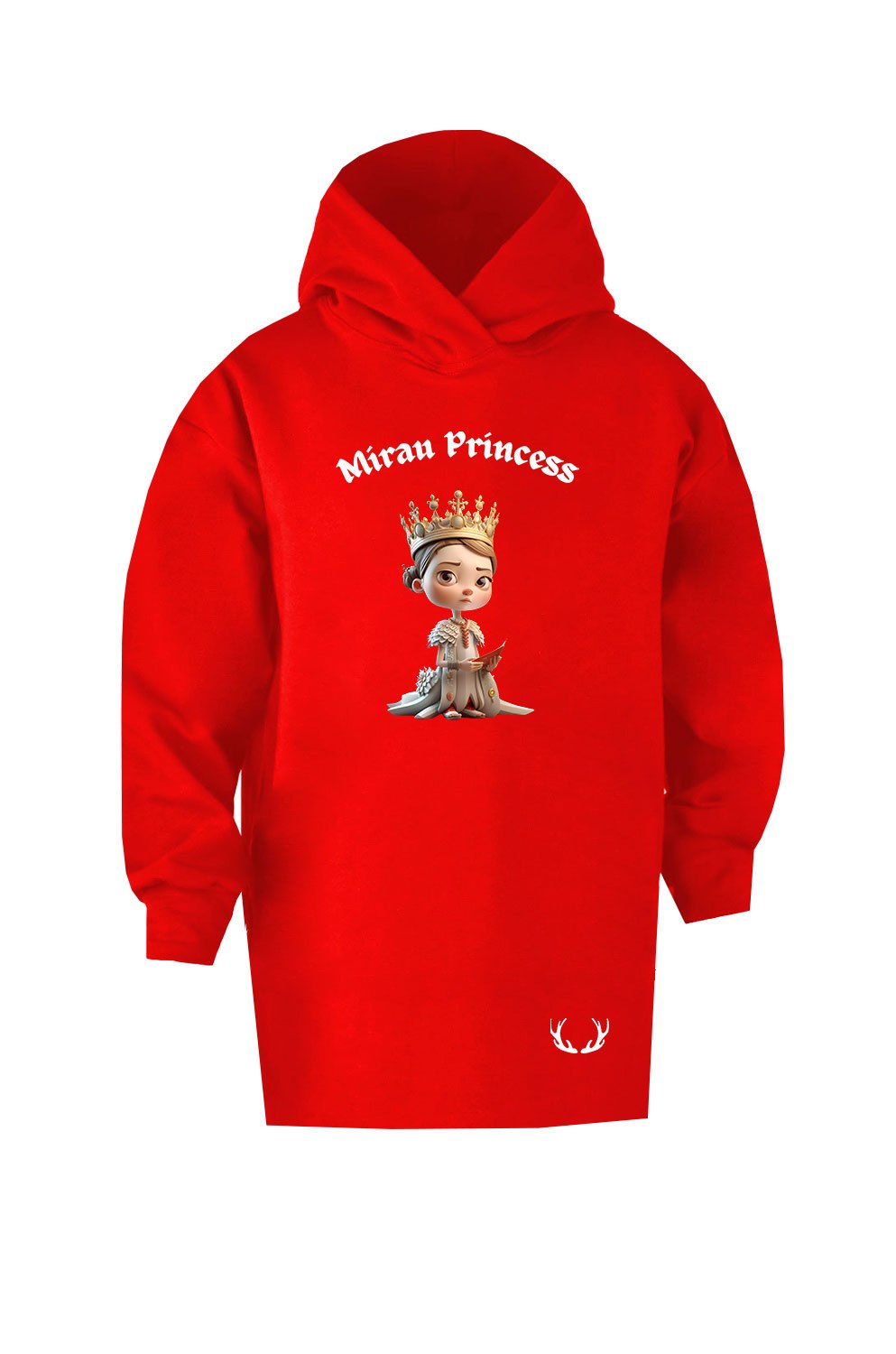 Divčenské mikinové šaty - Princess