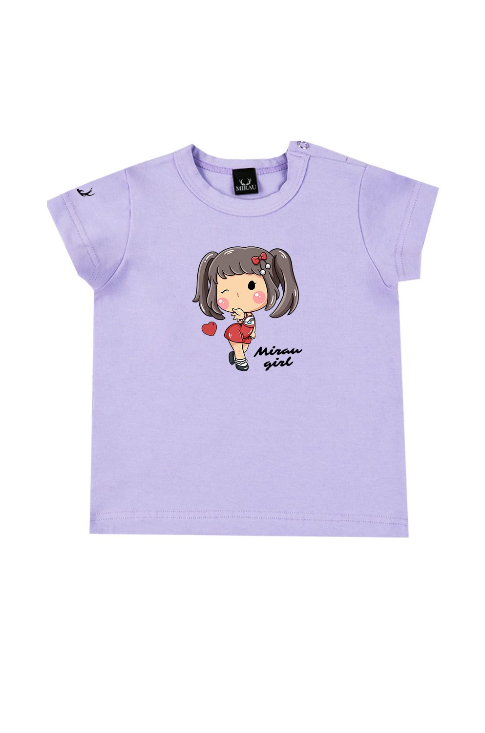 Baby kr. rukáv tričko - Mirau Girl