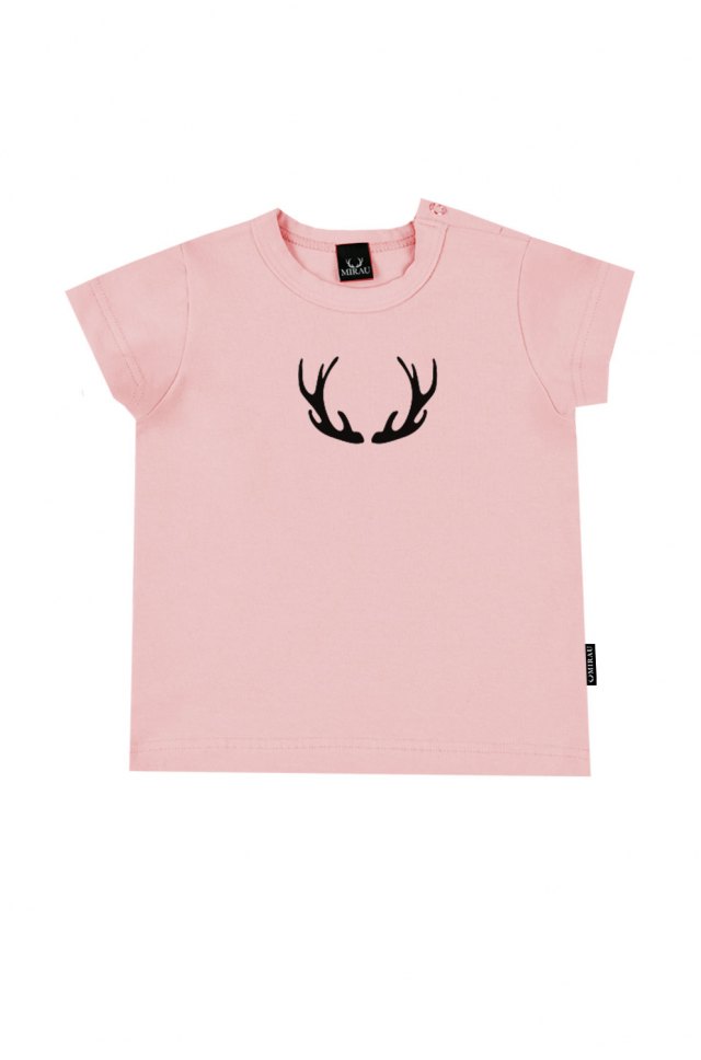 Baby tričko dievčenské - Logo Mirau