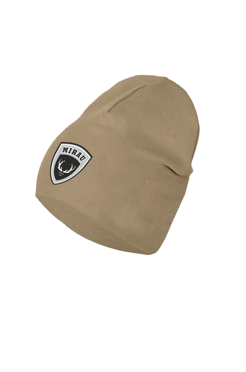 Chlapčenská čiapka - Erb Mirau sivý