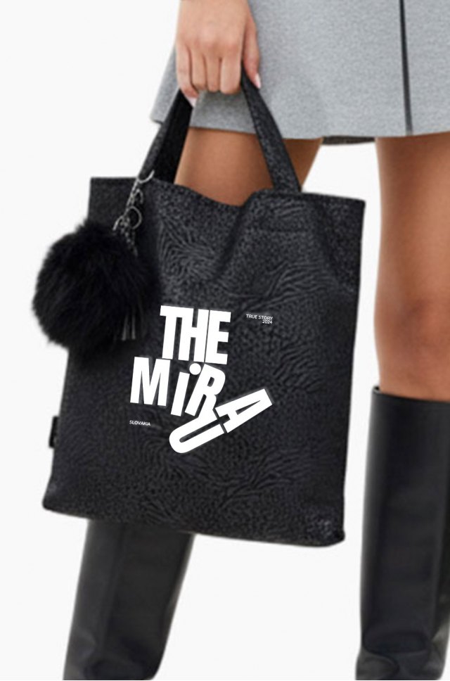Shopper taška THE MIRAU – Black Edition