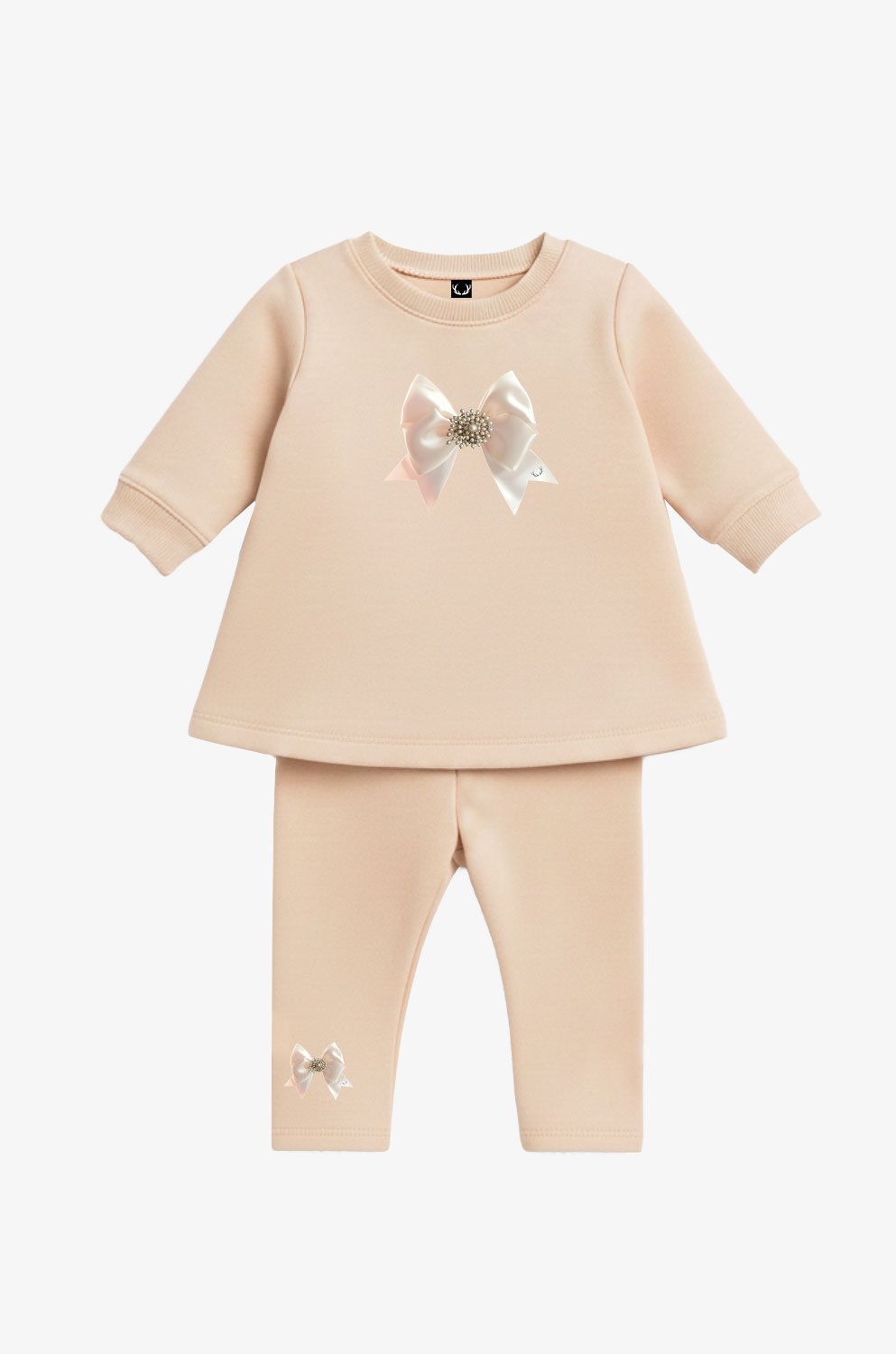 Baby dievčenský 2komplet - Mašlička