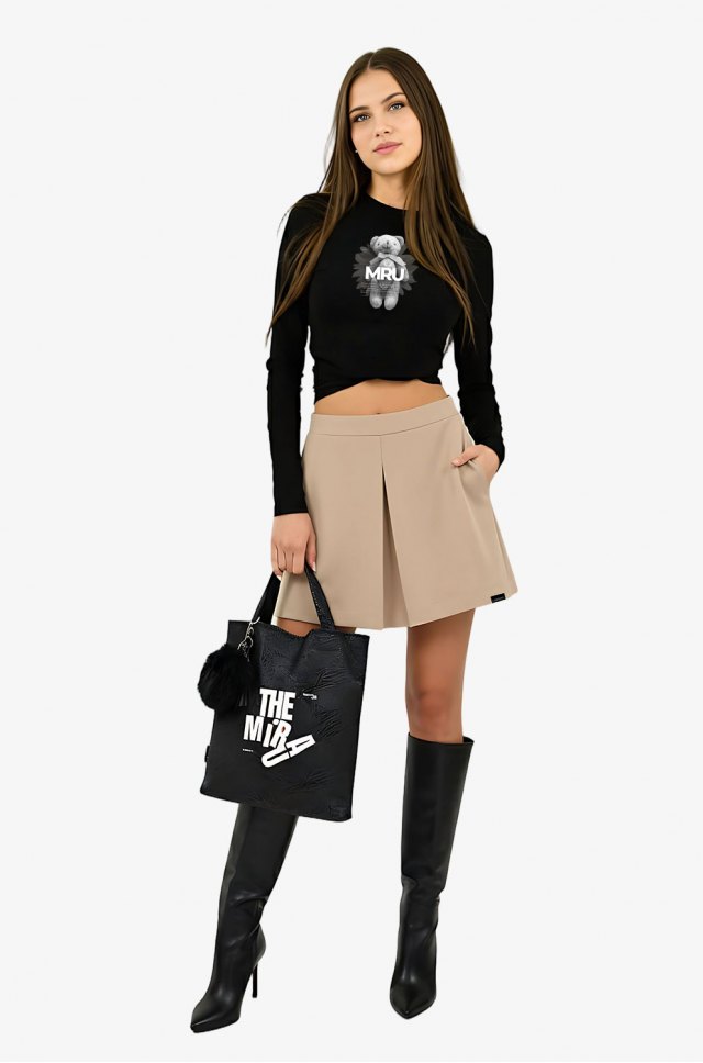 Shopper taška THE MIRAU – Black Edition