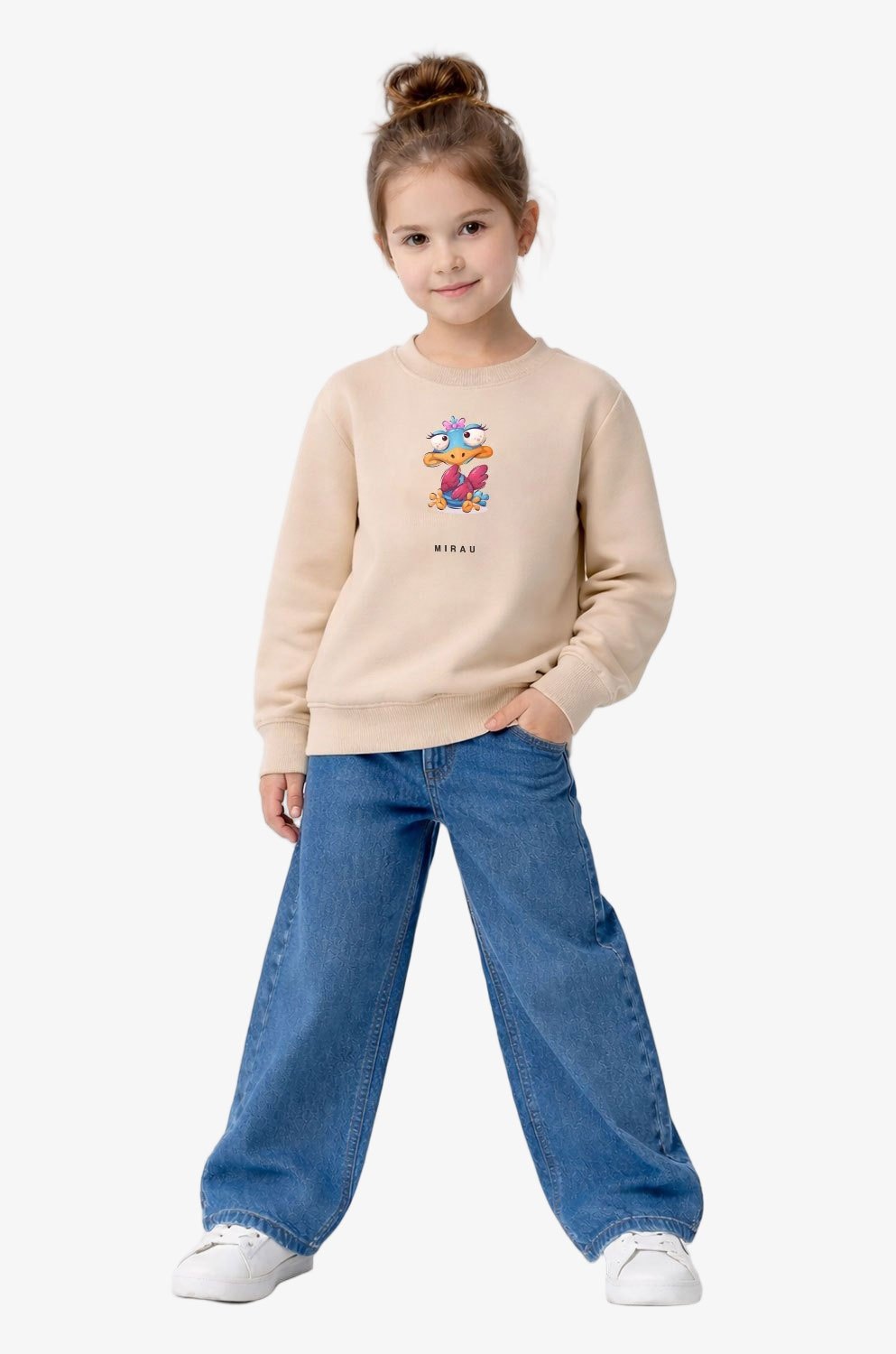 Dievčenská mikina  - Thinking Bird