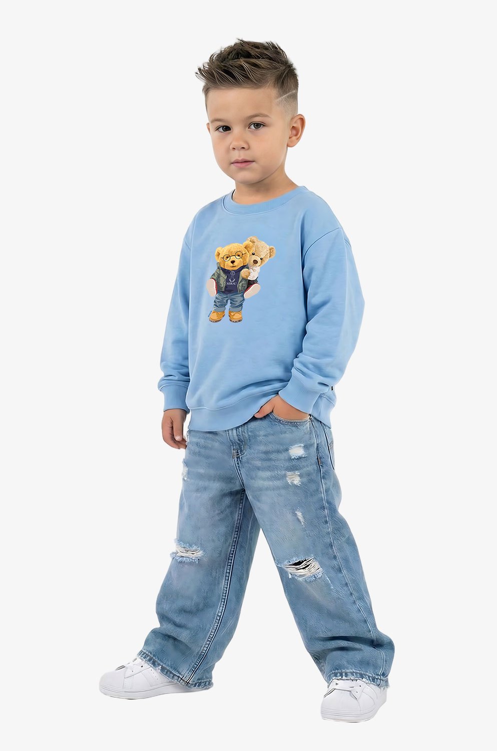 Chlapecká mikina - Medvědí Kamoši