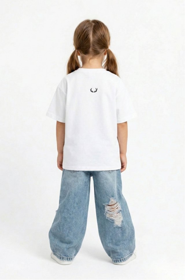 Dívčí tričko s květinovým potiskem