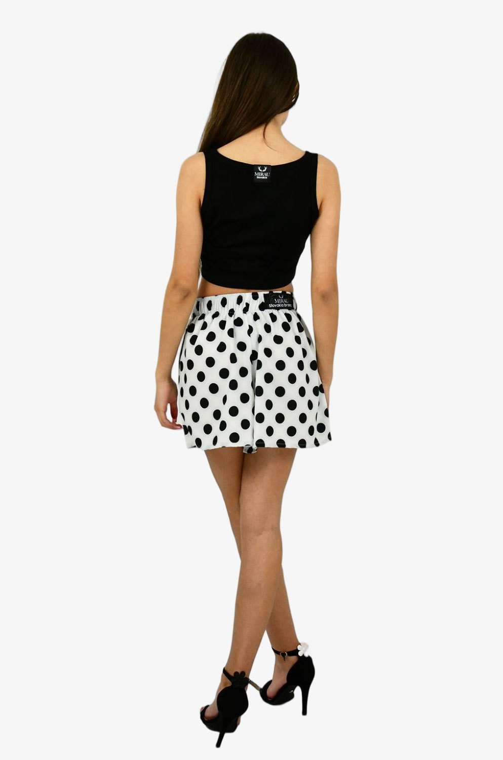 DÁMSKÉ BODKOVANÉ ŠORTKY - MIRAU