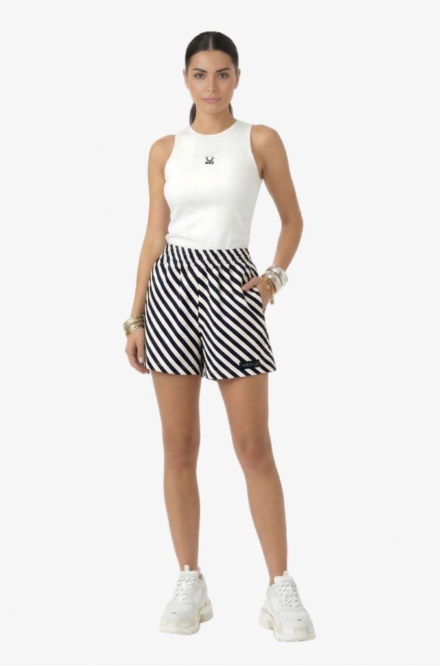 Dámské pruhované šortky - Mirau