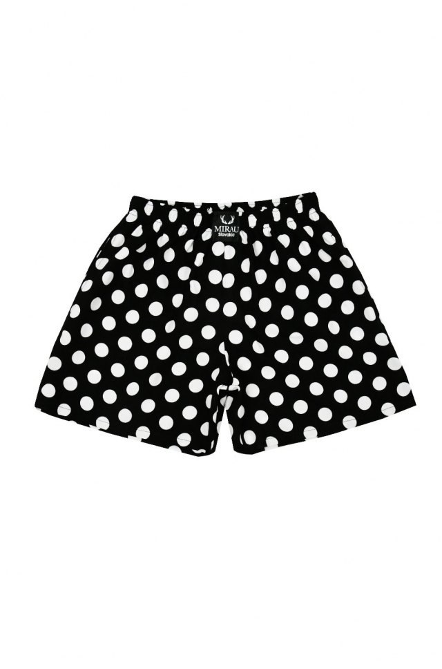 Dievčenské šortky - Bodka biela