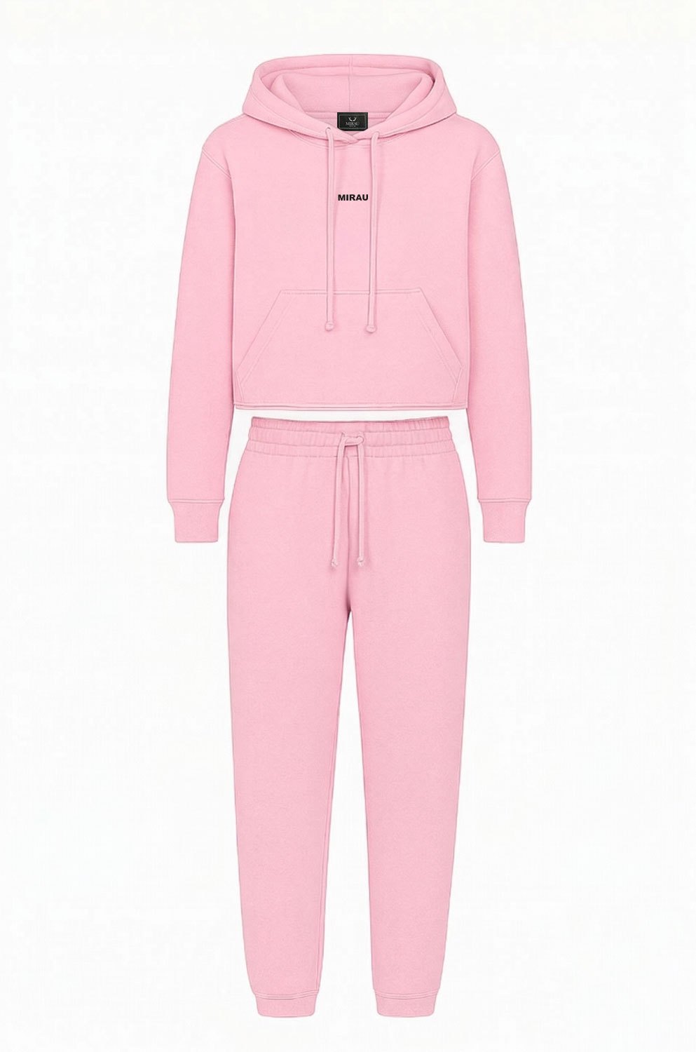 DÁMSKÁ SOUPRAVA S CROP TOP MIKINOU