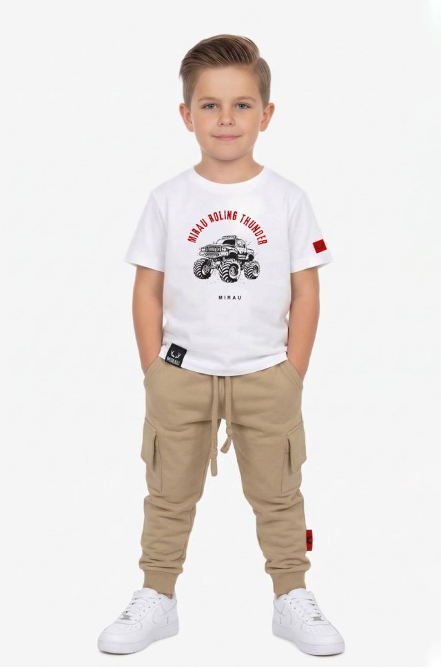 Chlapčenské kapsáčové nohavice