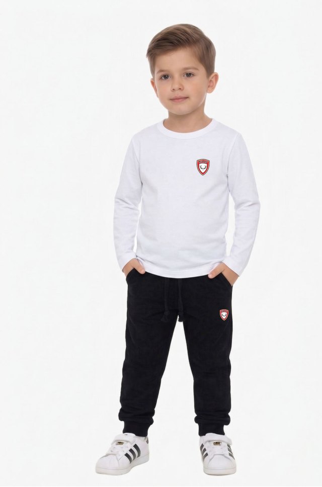 Chlapčenské tričko dlhý rukáv - LOGO