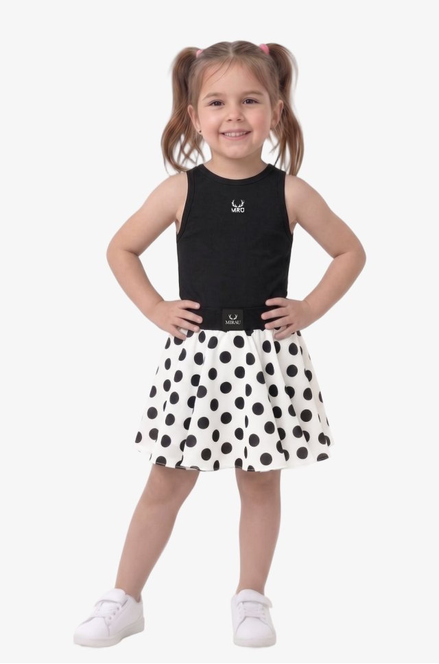 Sukňa - čierna bodka
