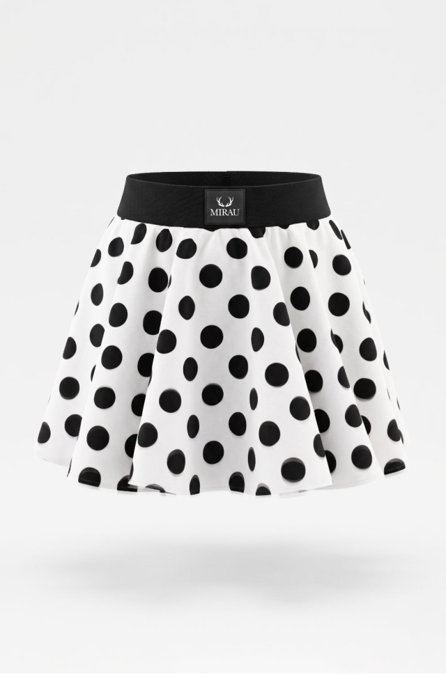 Sukňa - čierna bodka