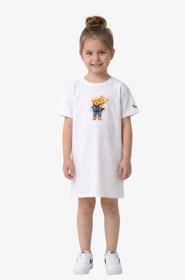 Dievčenské tričkové šaty - Kamoši