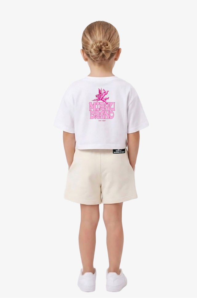 Dievčenský Crop Top "ANGELS"