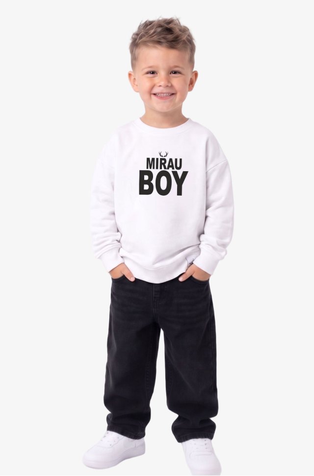 Chlapecká mikina bez kapuce - MIRAU BOY