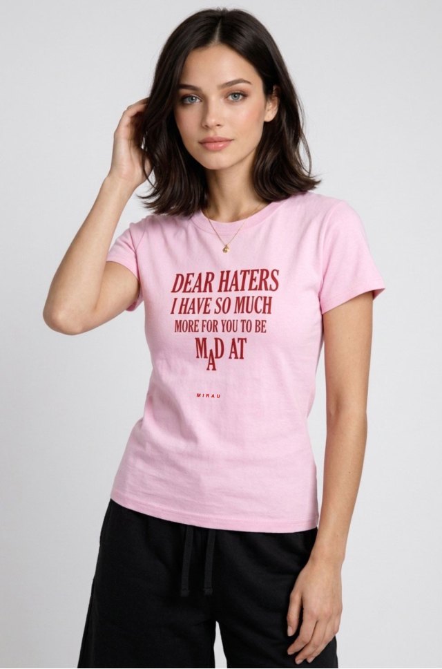 Dámske tričko - Dear Haters