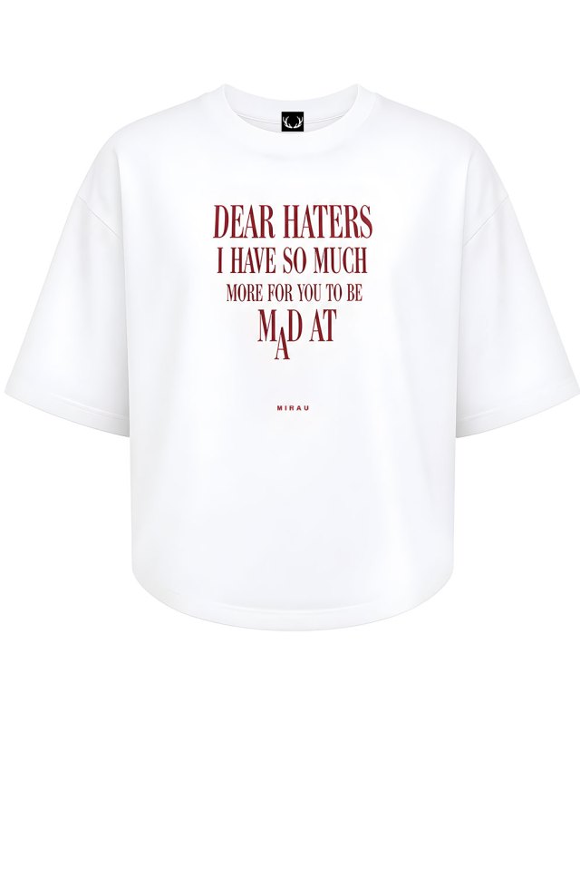 Dámské volné triko - Dear Haters