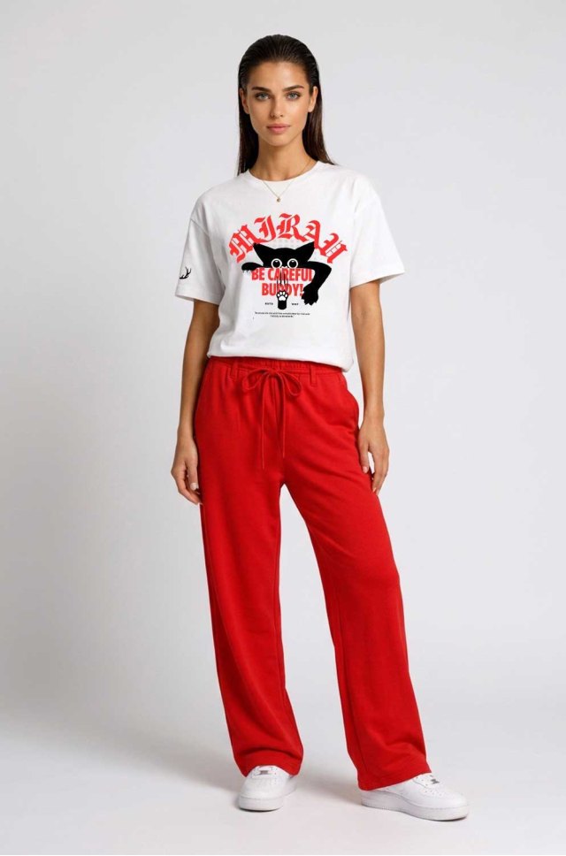 Dámske široké nohavice s viazaním